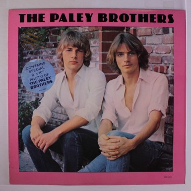 The Paley Brothers album. Note the sticker about the 8' x 10' photo enclosed inside!